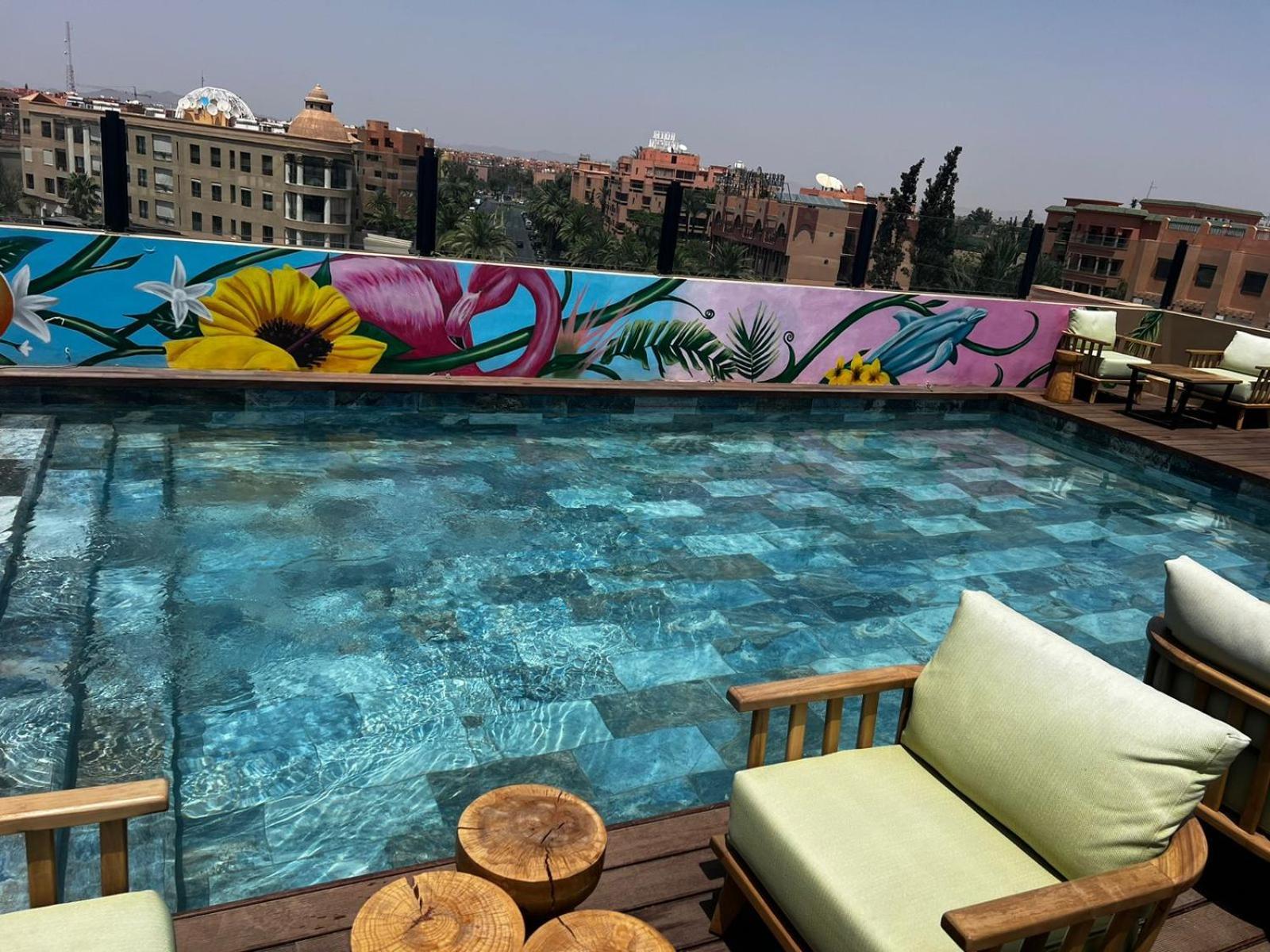 Hotel Le Rocher Marrakech Marrakesh Esterno foto