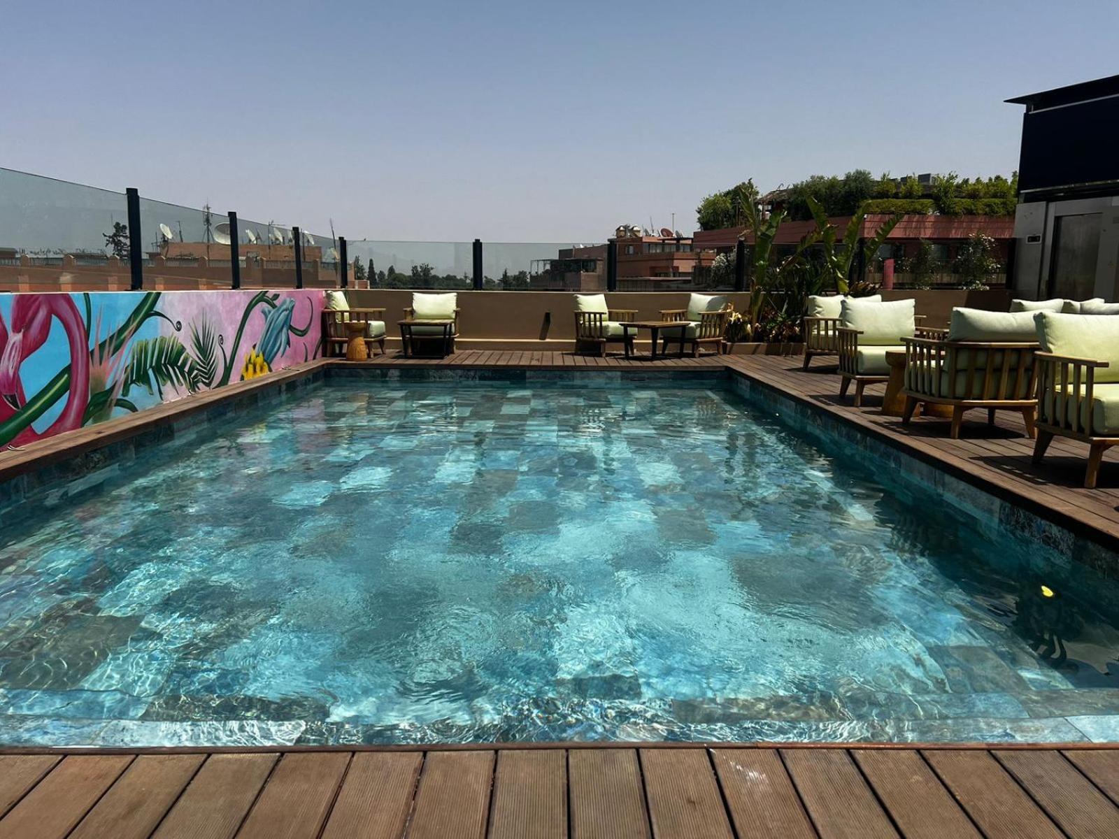 Hotel Le Rocher Marrakech Marrakesh Esterno foto